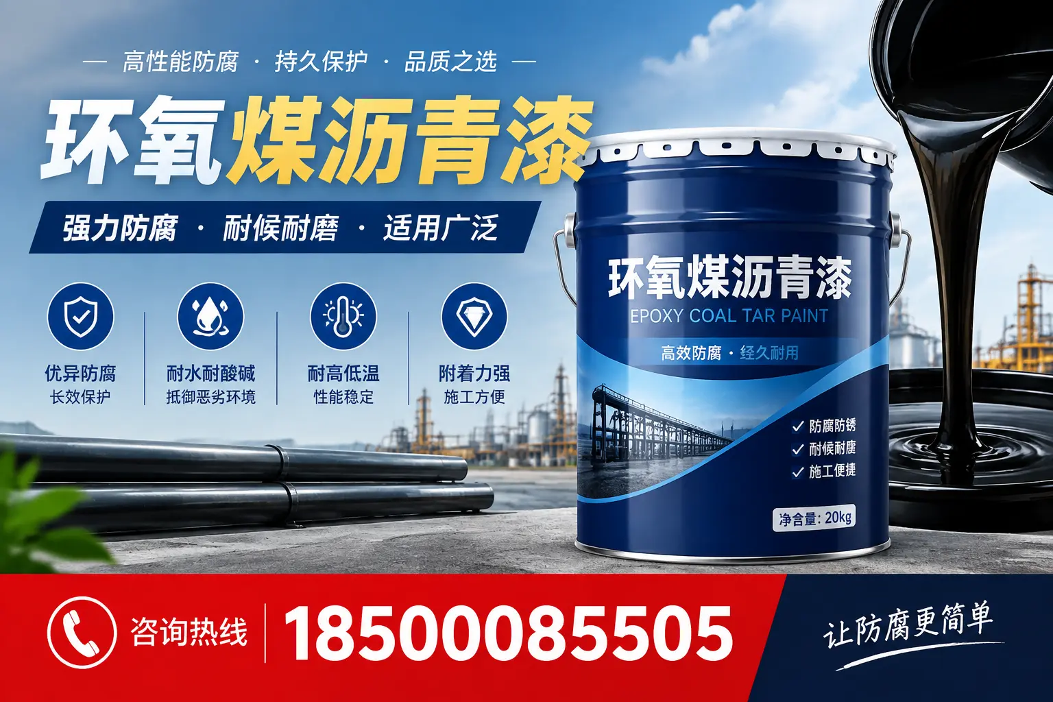 环氧煤沥青漆在不同气候条件下的表现分析，梅州适用性